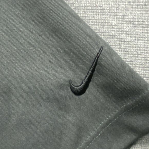 Nike Performance Polo Shirt  With  Logo Dark Gray Mens XL - Picture 3 of 5